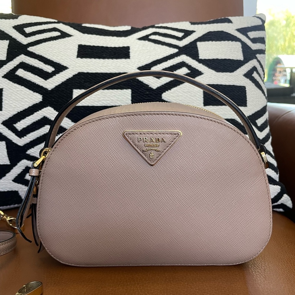 Prada Odette top handle Crossbody Bag